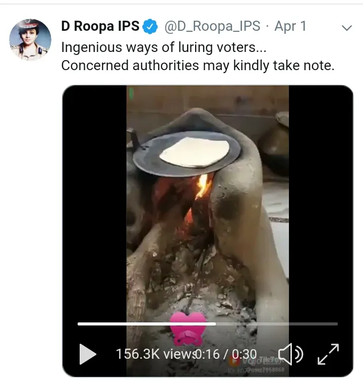 ips roopa twitter